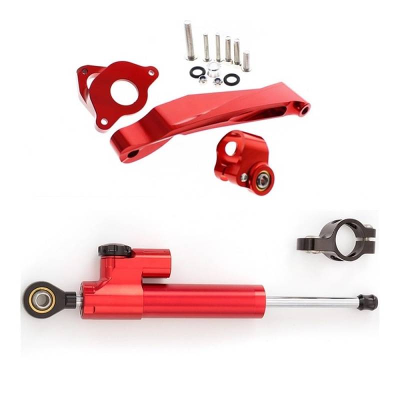 Motorrad Stabilisator Für CBR600RR 2007-2016 Motorrad Stabilisator Dämpfer Lenkung Halterung Halter Unterstützung Kit Set Motorrad von MEndip
