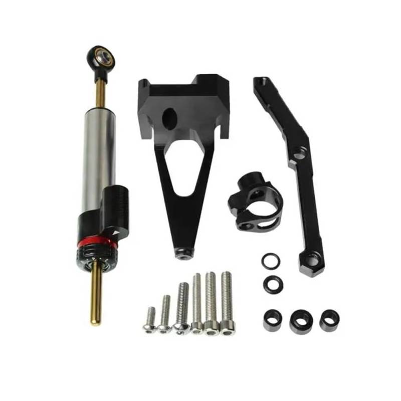 Motorrad Stabilisator Motorrad FÜR MT09 MT FZ 09 FZ09 FZ-09 2013-2015 2016 2017 2018 2019 2020 Lenkung Stabilisieren Dämpfer Halterung Montieren MT-09 von MEndip