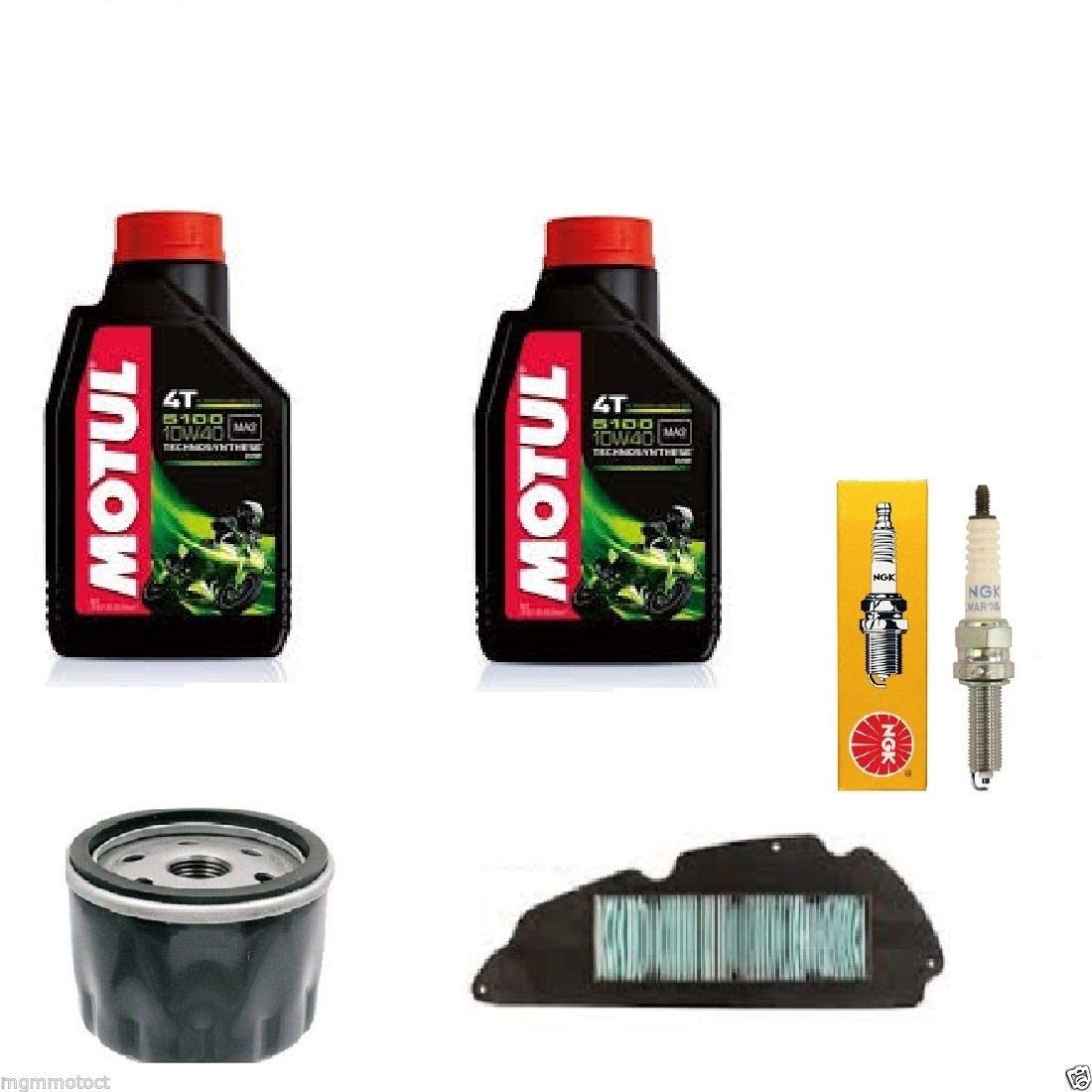 Inspektionskit Honda SH 300 Öl MOTUL 5000 10 W40 von MG Kit