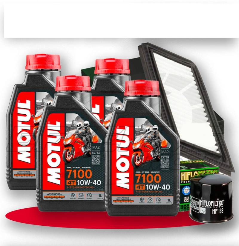 MG Kit Suzuki Burgman 650/650 Exekutive 2006-2020 Luftfilter (7100 Filter, 15789456) von MG Kit