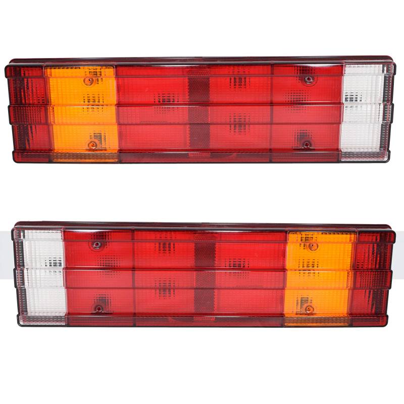 SET Rückleuchte Links + Rechts für Anhänger LKW E-Prüfzeichen ST1009 von Lupsty