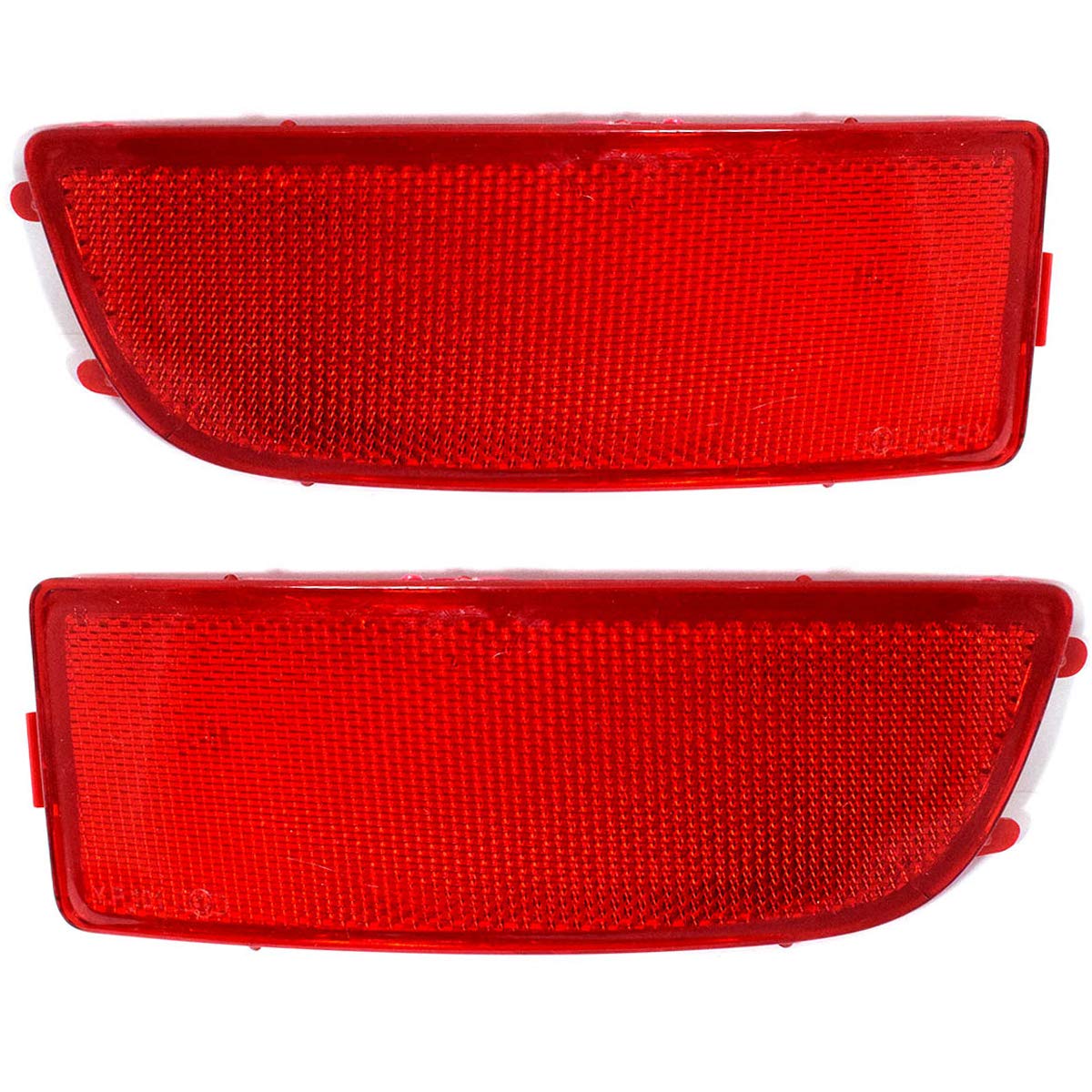 Stoßstangenreflektor rechts und links, Rot Stoßstangenreflektor rechts und links, Rot von MGF