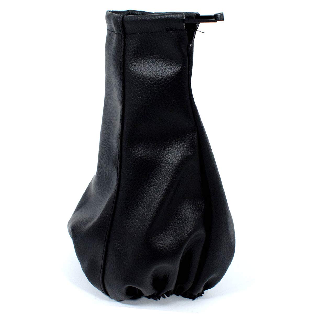 Universal PU Leder manuelle Schaltknauf-Schaltmanschette Staubschutz Schalthebelmanschette Abdeckung Schalthebelmanschette schwarz leuchtend rote Naht Universal PU Leder manuelle Schaltknauf-Schaltmanschette Staubschutz Schalthebelmanschette Abdeckung Schalthebelmanschette schwarz leuchtend rote Naht von MGF