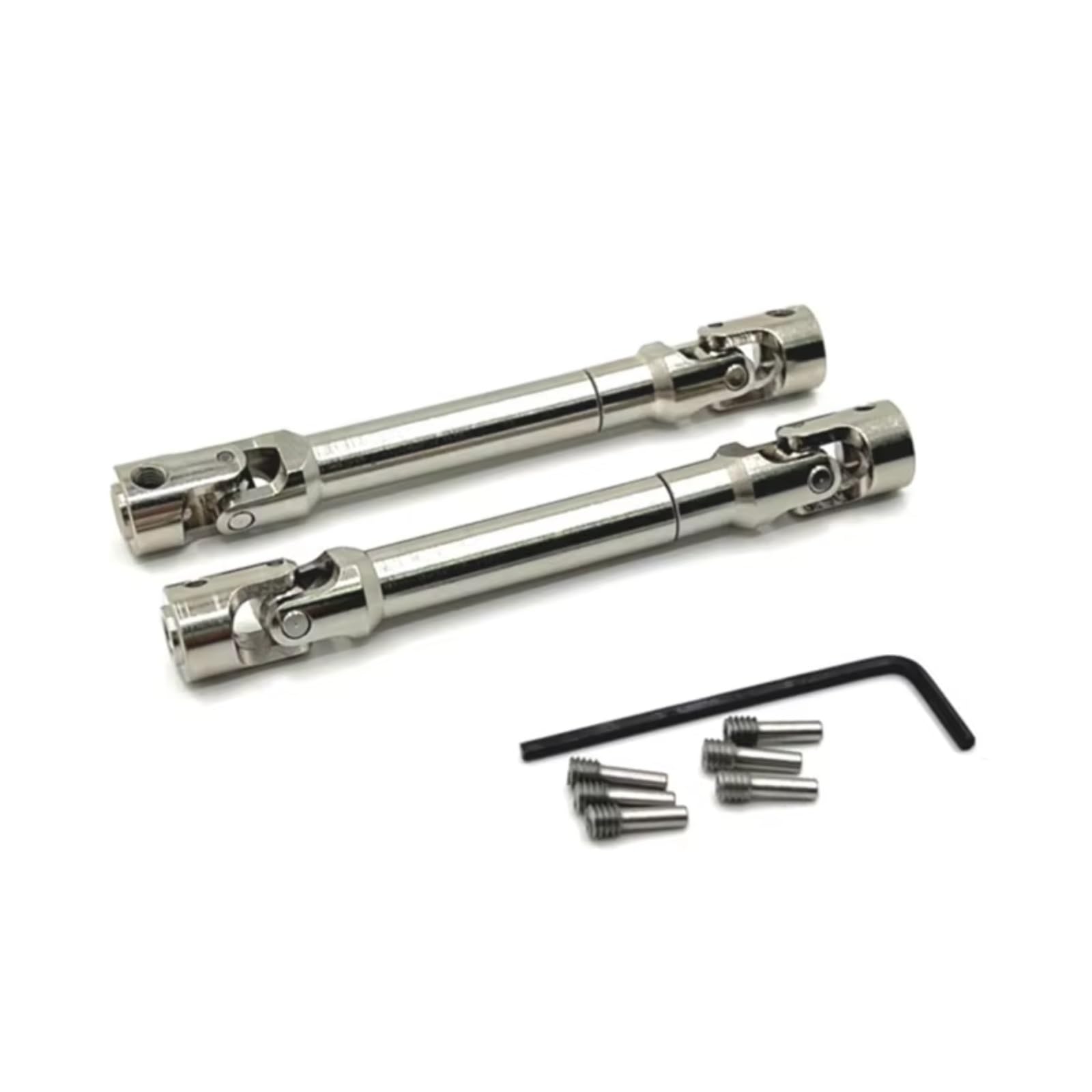 MGHGFYTAS Kompatibel Mit Wltoys 104006 104010 104020 104026 1/10 RC-Auto-Upgrade-Teile Zubehör 2 Stück Metall-Antriebswelle CVD-Antriebswelle RC Auto Zubehör MGHGFYTAS Kompatibel Mit Wltoys 104006 104010 104020 104026 1/10 RC-Auto-Upgrade-Teile Zubehör 2 Stück Metall-Antriebswelle CVD-Antriebswelle RC Auto Zubehör von MGHGFYTAS