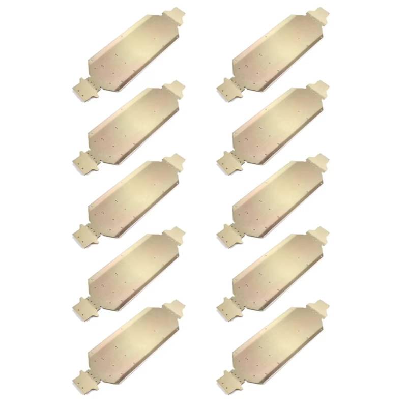 MGHGFYTAS Kompatibel Mit Wltoys 124019 124018 1/12 RC Auto Upgrade Teile Zubehör Metall 10pcs Für Chassis Body Frame Board RC Auto Zubehör von MGHGFYTAS