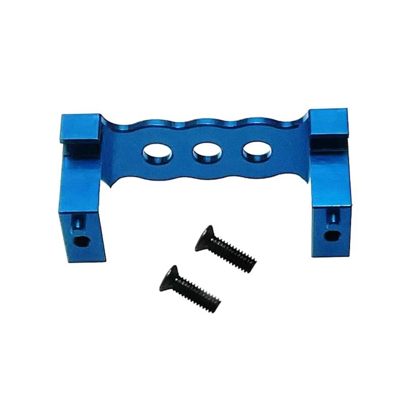 MGHGFYTAS Kompatibel Mit Wltoys 144001 124016 124019 RC-Auto-Upgrade-Modifikationsteile Zubehör Lenkgetriebe Feste Basis RC Auto Zubehör(Blue) von MGHGFYTAS