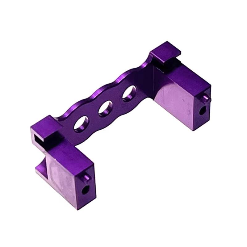 MGHGFYTAS Kompatibel Mit Wltoys 144001 124016 124019 RC-Auto-Upgrade-Modifikationsteile Zubehör Lenkgetriebe Feste Basis RC Auto Zubehör(Purple) von MGHGFYTAS
