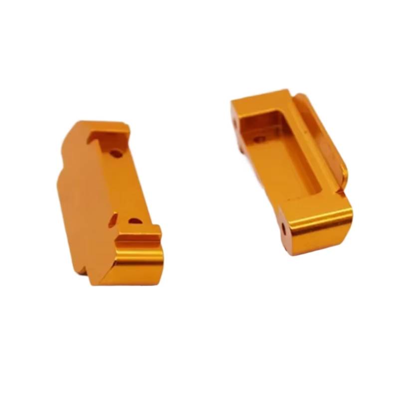MGHGFYTAS Kompatibel Mit Wltoys A959-B A969-B A979-B RC-Auto-Upgrade-Modifikationsteile Zubehör 2-teilige Teile Vordere Heckstoßstange RC Auto Zubehör(Yellow) von MGHGFYTAS