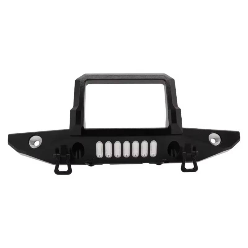 MGHGFYTAS RC Auto Zubehör Kompatibel Mit Axial Scx6 1/6 RC Truck Autoteile Montage Ersatzmodifikationszubehör DIY Für Hobbyhalterung Frontstoßstange(Black) von MGHGFYTAS
