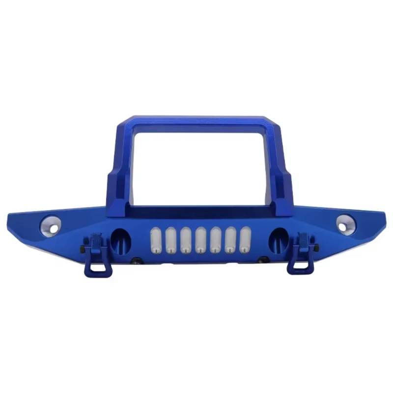 MGHGFYTAS RC Auto Zubehör Kompatibel Mit Axial Scx6 1/6 RC Truck Autoteile Montage Ersatzmodifikationszubehör DIY Für Hobbyhalterung Frontstoßstange(Blue) von MGHGFYTAS