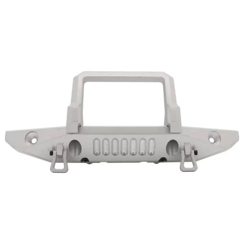 MGHGFYTAS RC Auto Zubehör Kompatibel Mit Axial Scx6 1/6 RC Truck Autoteile Montage Ersatzmodifikationszubehör DIY Für Hobbyhalterung Frontstoßstange(Silver) von MGHGFYTAS