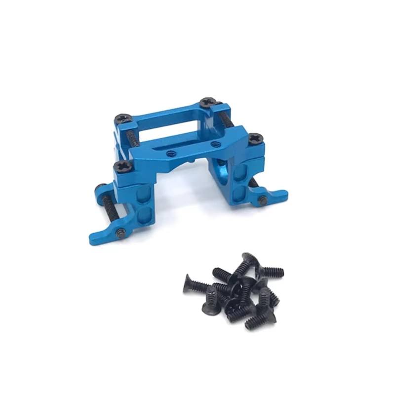 MGHGFYTAS RC Auto Zubehör Kompatibel Mit MINI-Q8 Für MINI-Q9 1/28 Fernbedienung Metall Upgrade Crawler Autoteile Refit Vorder- Und Hinterradgetriebe(Blue) von MGHGFYTAS