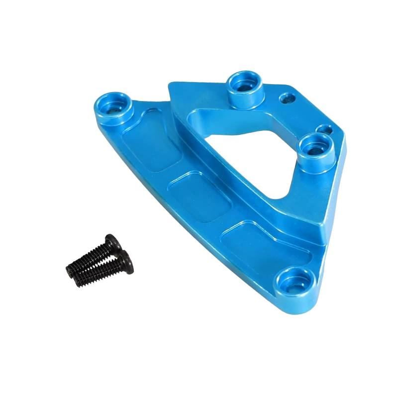 MGHGFYTAS RC Auto Zubehör Kompatibel Mit MJX Für Hyper GO 14301 14302 14303 1/14 RC-Auto-Upgrade-Teile Zubehör Metall-Front-Auto-Shell-Säulenbefestigung(Blue) von MGHGFYTAS