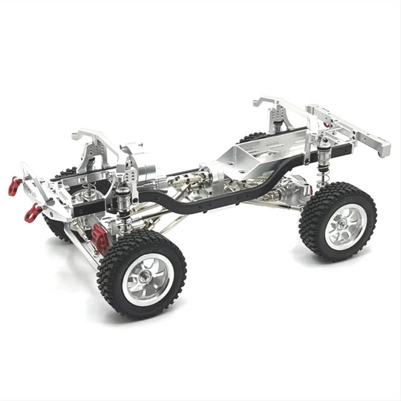 MGHGFYTAS RC Auto Zubehör Kompatibel Mit MN-Modell Für MN128 Für MN86 G500 1/12 Fernbedienung Crawler Autos Ersatzteile Metall Upgrade Modifizierten Rahmen(White) von MGHGFYTAS