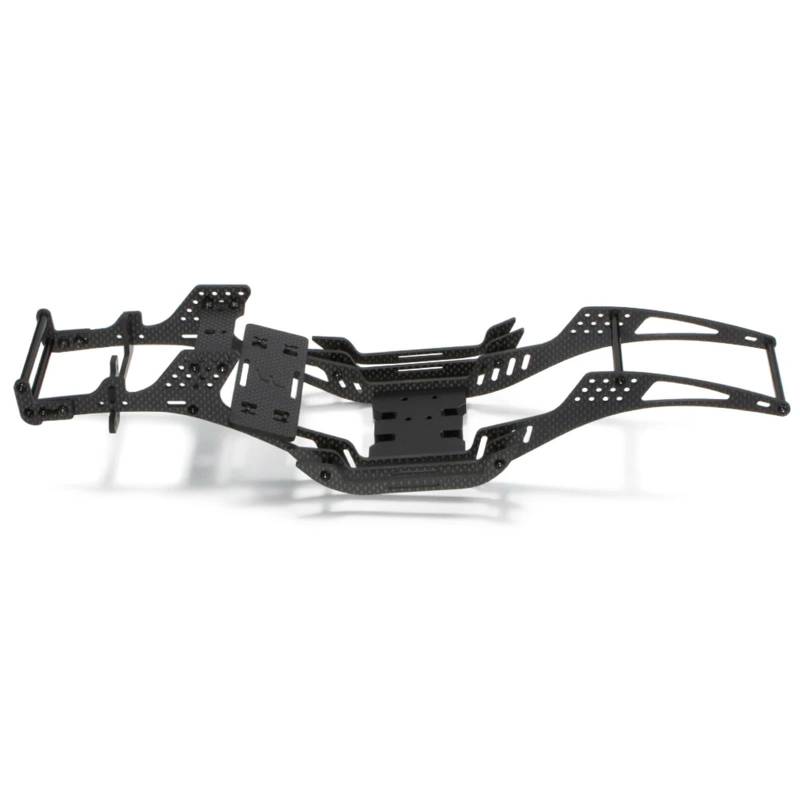MGHGFYTAS RC Auto Zubehör Kompatibel Mit SCX10 II Für Element Für Enduro Comp Builds 1/10 RC-Auto-Crawler-Teile Für Chassis-Kit Cheater Rigs Rahmen Mit Delrin Skid von MGHGFYTAS