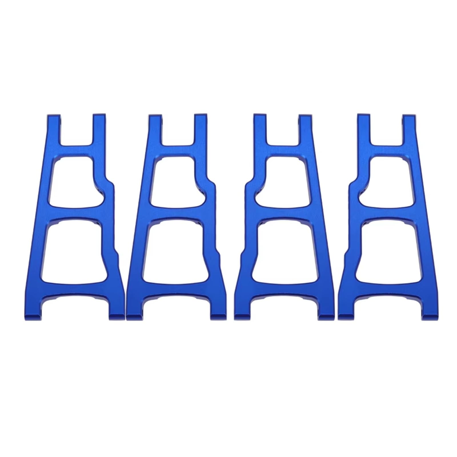 MGHGFYTAS RC Auto Zubehör Kompatibel Mit Traxxas Für Slash Für Rustler Für Stampede 1/10 RC-Auto, Vordere Untere Querlenker Und Hinterer Unterer Querlenker(Blue 4Pcs) von MGHGFYTAS