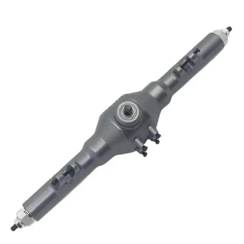 MGHGFYTAS RC Auto Zubehör Kompatibel Mit WLtoys 12428 12423 12427 Für Feiyue 1/12 Fernbedienung Auto Crawler Upgrade Ersatzteile Metall Hinterachse Montage(Gray) von MGHGFYTAS