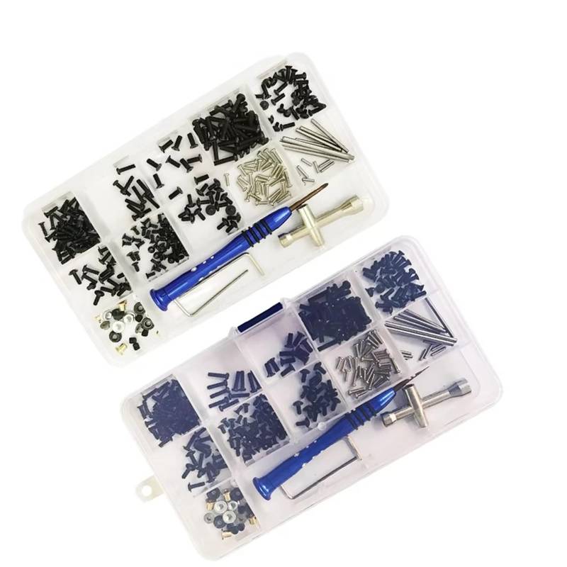 MGHGFYTAS RC Auto Zubehör Kompatibel Mit WLtoys 144001 02 144010 124016-17-18 124019 Fernbedienung Crawler Autos Upgrade Teile Metall Schrauben Toolkit von MGHGFYTAS