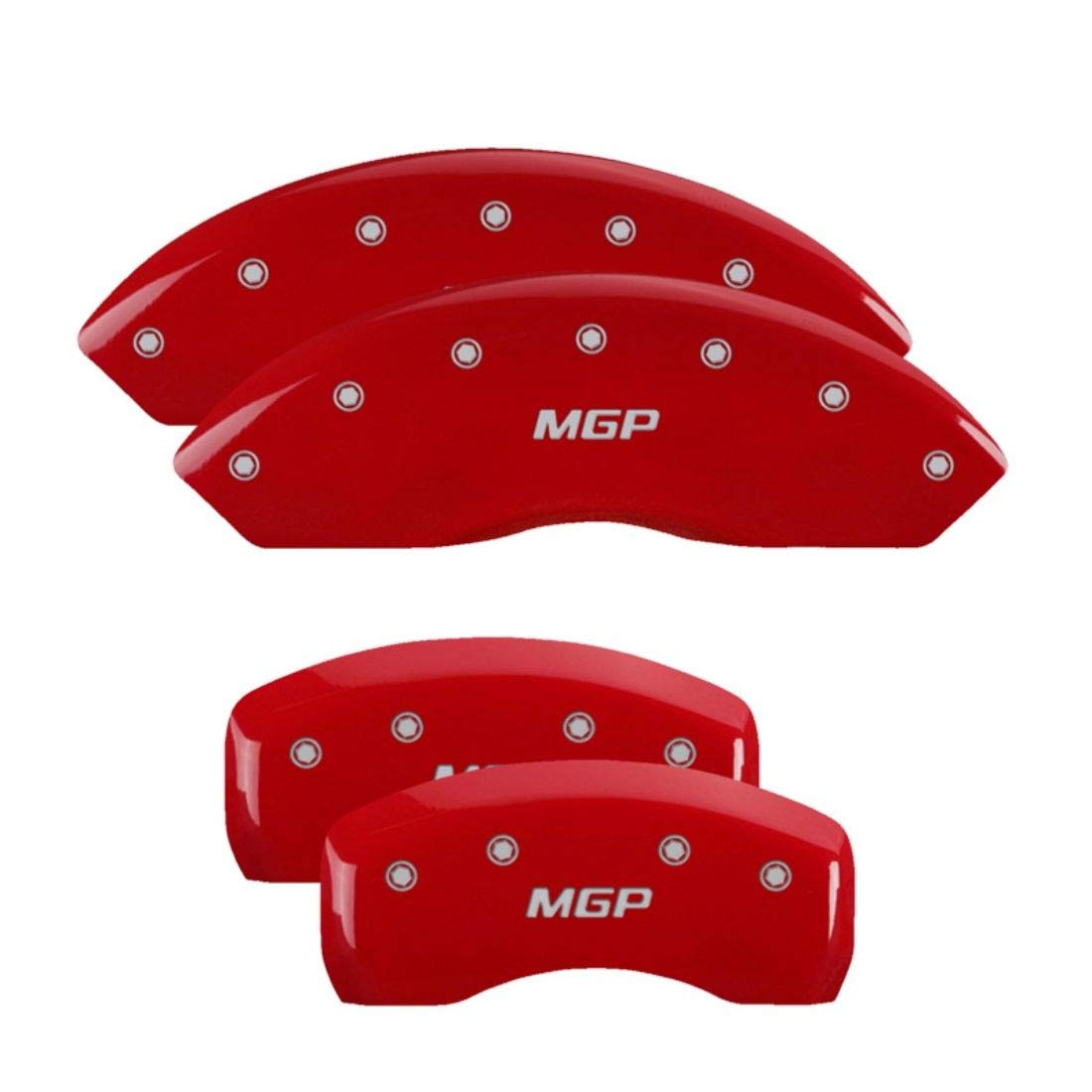 MGP Caliper Covers 22015SMGPR Bremssattelabdeckung von MGP Caliper Covers