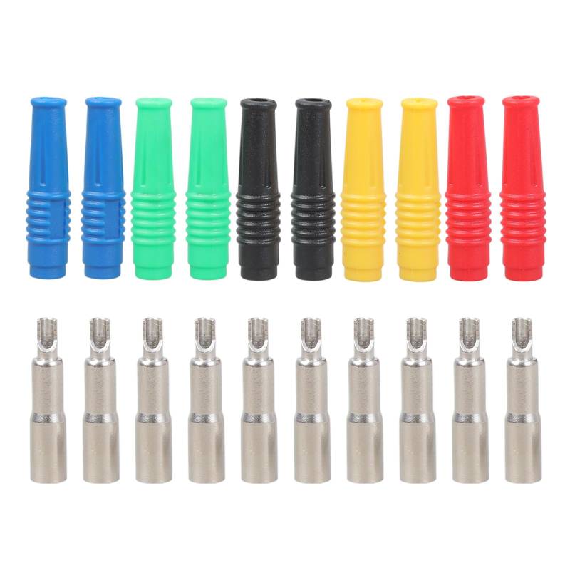 10pcs 4mm Banana Plugs Socket Mit Maximums Drahtkapazitäts Upgrades Für Experimente Und Elektronische Projekte von MHADBKH