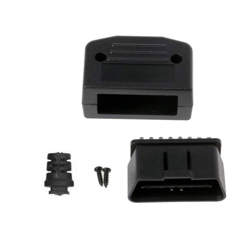 MHADBKH 16-poliger Auto-Stecker, Kabelbaum-Buchse, Auto-Gehäusestecker, Reparaturwerkzeug, Bremsflüssigkeitsprüfer von MHADBKH