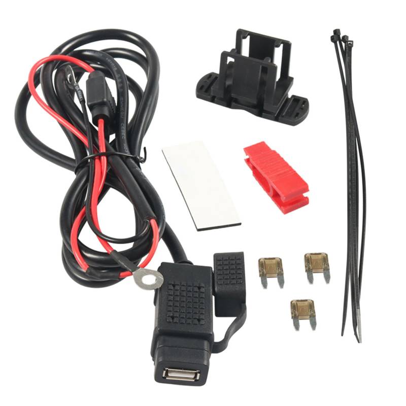 MHADBKH 2.1am USB Anschluss USB Adapterkabel Mit CAPS Inline Sicherungen Stromversorgung von MHADBKH