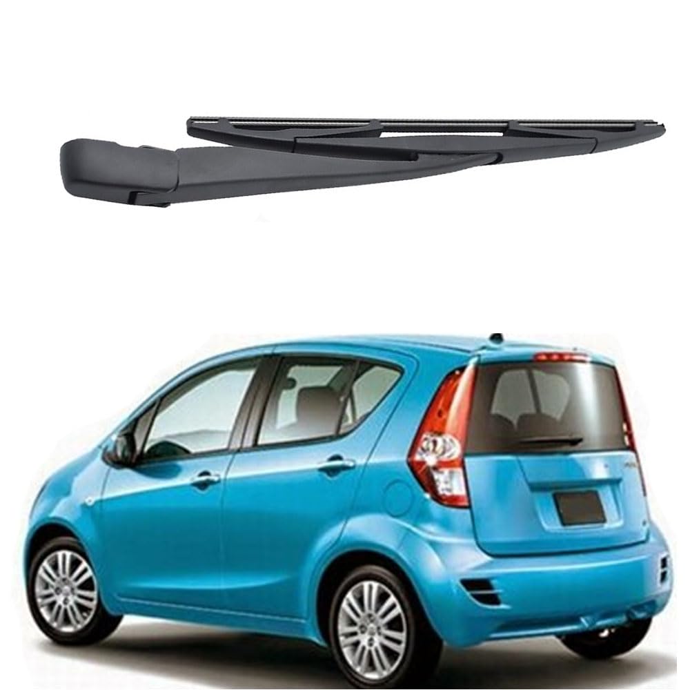 Heckwischerarm Heckscheibenwischer für Suzuki Splash 2008-2014, Hinterer Scheibenwischerarm und Blatt Set Gummi Reinigungsfenster Ersatzteile Heckwischerarm Heckscheibenwischer für Suzuki Splash 2008-2014, Hinterer Scheibenwischerarm und Blatt Set Gummi Reinigungsfenster Ersatzteile von MHART