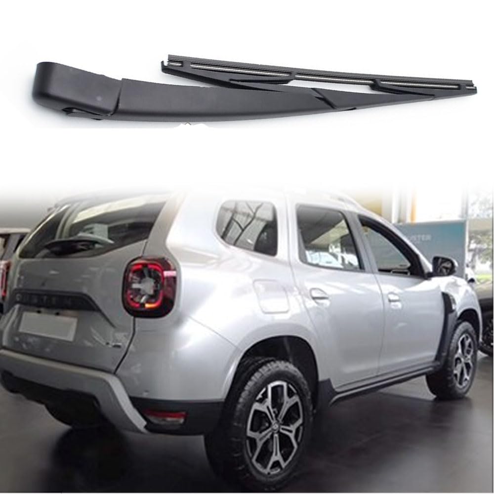 Heckwischerarm Heckscheibenwischer für dacia duster mk2 2017-2023, Hinterer Scheibenwischerarm und Blatt Set Gummi Reinigungsfenster Ersatzteile Heckwischerarm Heckscheibenwischer für dacia duster mk2 2017-2023, Hinterer Scheibenwischerarm und Blatt Set Gummi Reinigungsfenster Ersatzteile von MHART