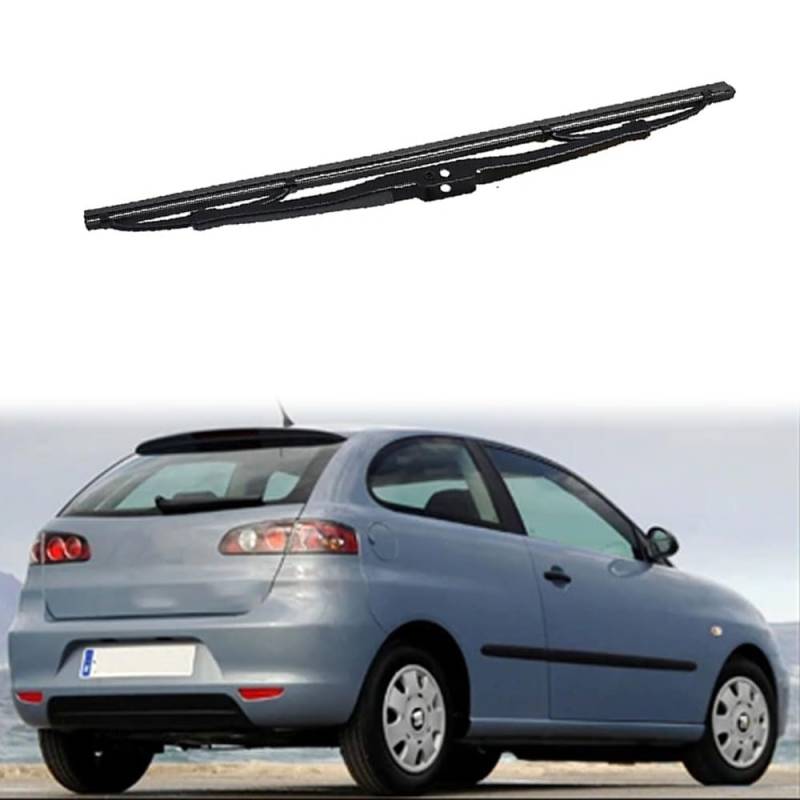 Scheibenwischer Hinten für Seat Ibiza 6L 2006-2008, Heckscheiben Wischer Gummi Reinigungsfenster Ersatzteile von MHART