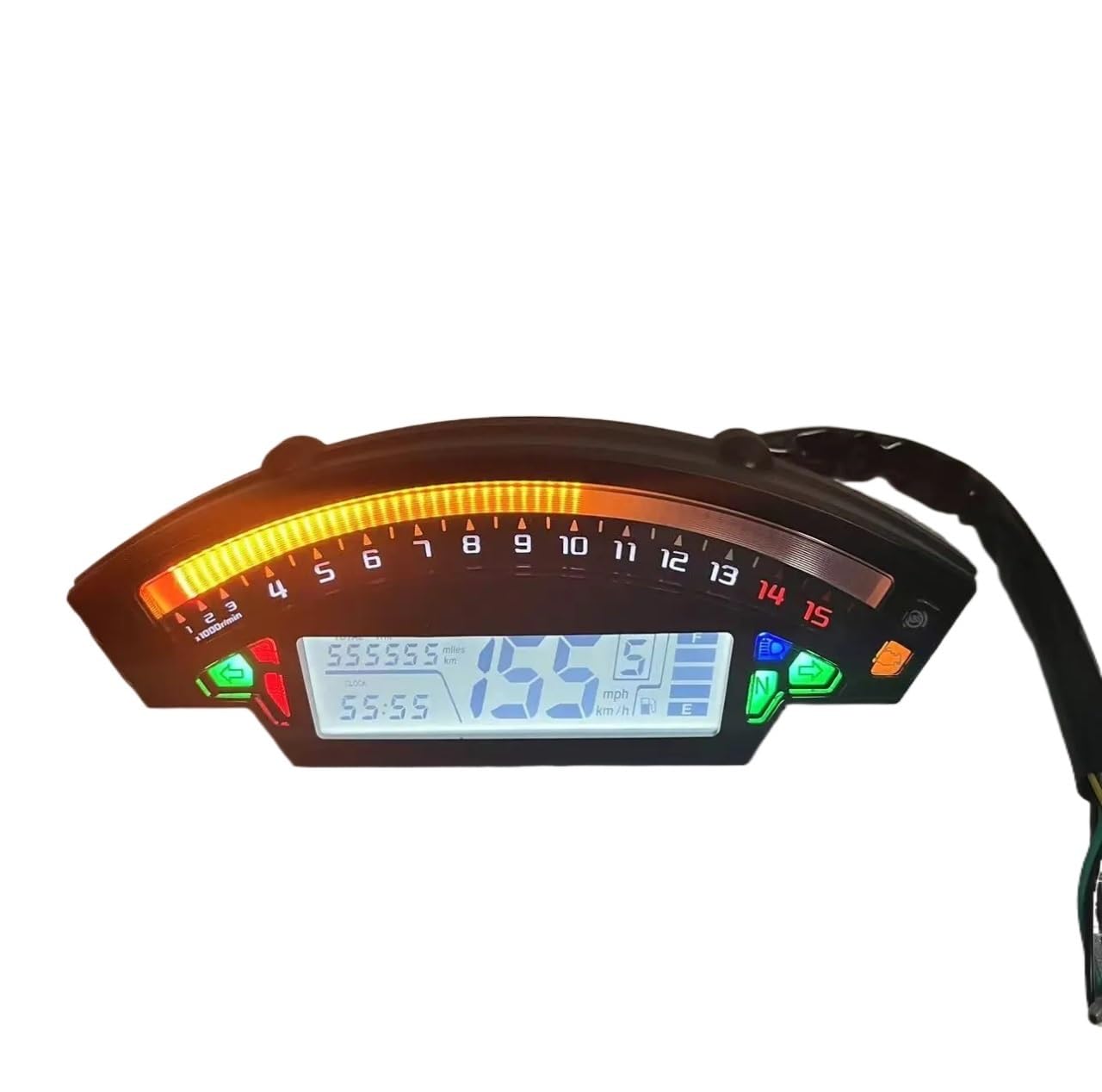 Motorrad Drehzahlmesser Für Für NI&nja ZX10R ZX-10R 2012-2017 Motorrad Digital Kilometerzähler Tachometer Fuel Gauge Meter Motorrad Drehzahlmesser Für Für NI&nja ZX10R ZX-10R 2012-2017 Motorrad Digital Kilometerzähler Tachometer Fuel Gauge Meter von MHTGD