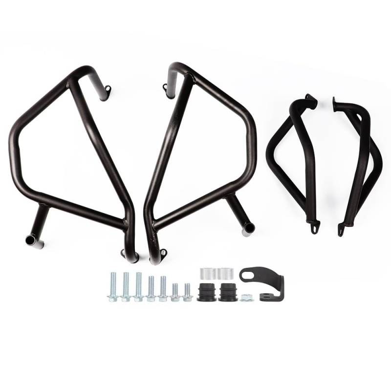 Motorradstoßstange Anti-Crash-Bar Für CF&MO&to 450MT 2024 450 MT Motorrad Anti-Fall-Schutz Motorschutzset Abdeckung Crash Bar Rahmen Stoßstange von MHTGD