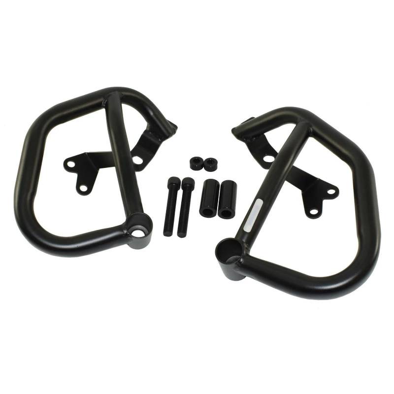 Motorradstoßstange Black Motorcycle Engine Guards Stoßfänger Crash Bar Fall Fall Protector für FZ07 MT-07 2014 2015 2016 2017 2018 2019 2020 von MHTGD