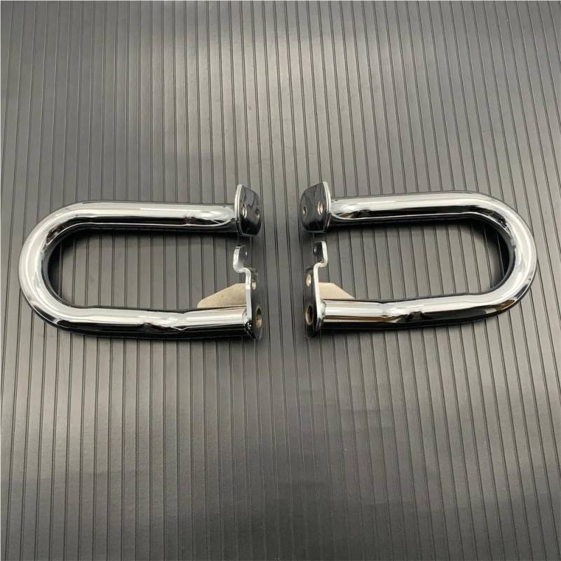 Motorradstoßstange Ch&Rome Motorrad Crash Bar Motor Guard Stoßfänger fallende Schutz für Go&ldWing 1800 GL1800 GL1800A 2001-2017 von MHTGD