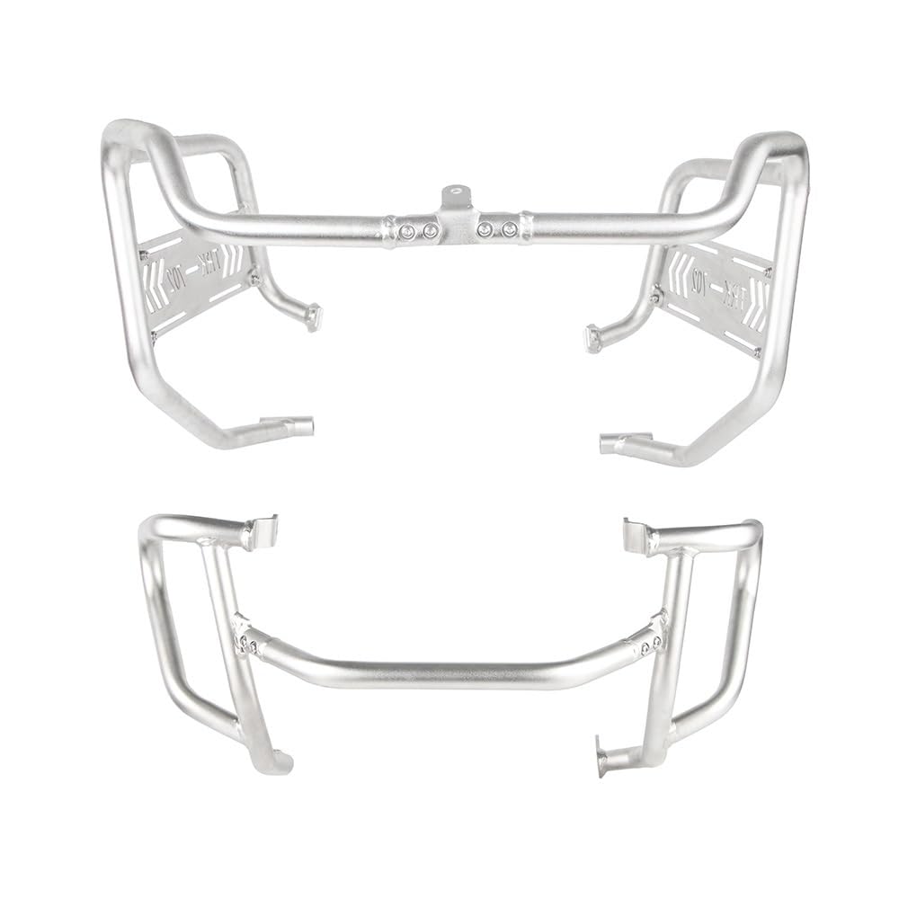 Motorradstoßstange Crashbalken Motorrad -Stoßstangen Guard Chassis Protector obere untere Motorbehälterschutzabdeckung für TRK702X TRK 702X 2023 Motorradstoßstange Crashbalken Motorrad -Stoßstangen Guard Chassis Protector obere untere Motorbehälterschutzabdeckung für TRK702X TRK 702X 2023 von MHTGD