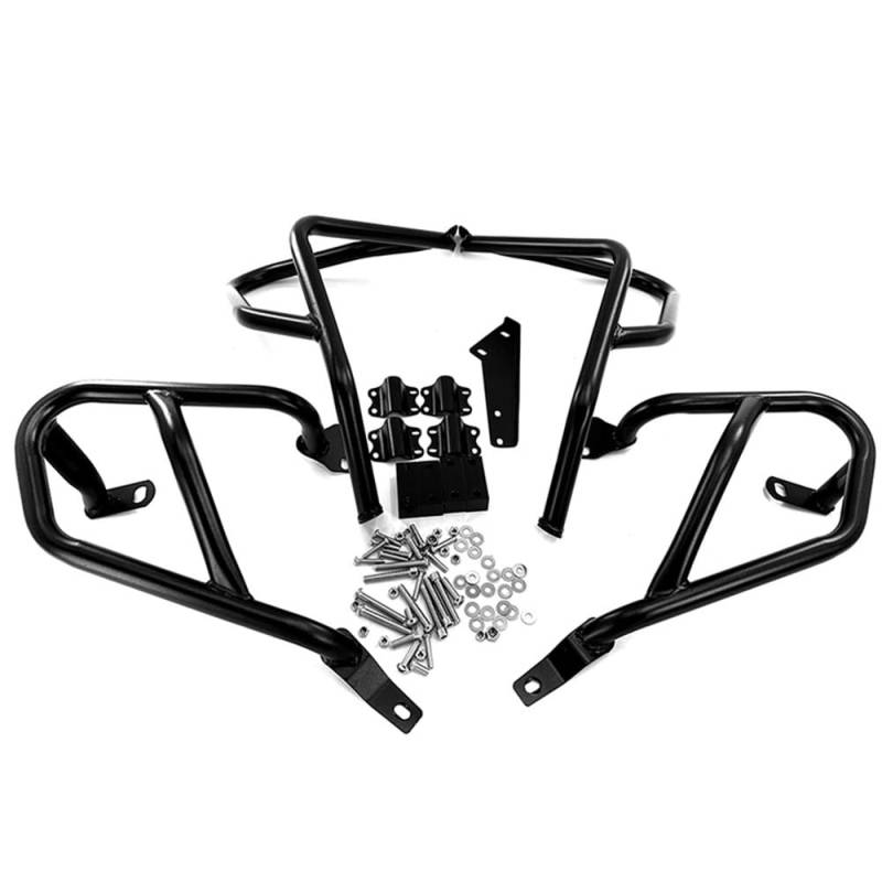 Motorradstoßstange Für Für VE&RSYS 650 KLE650 2015-2019 2020 2021 Motorrad Autobahn Crash Bar Rahmen Protector Motor Schutz Stoßstange Zubehör von MHTGD