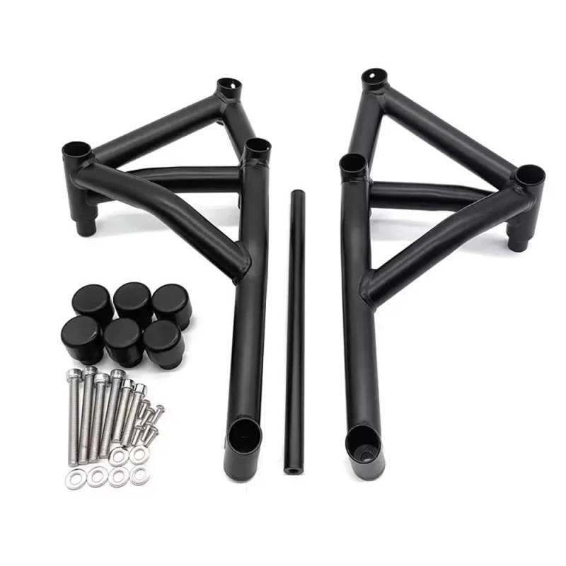 Motorradstoßstange Motorrad Motor Rahmen Schutz Crash Bar Rahmen Stoßstange Verkleidung Schutz Bars Für MT-09 FZ-09 2014 2015 2016 von MHTGD