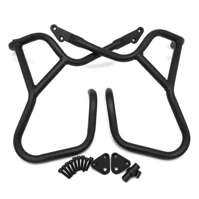 Motorradstoßstange Motorrad Motor Schutz Autobahn Crash Bar Stoßstange Stunt Käfig Schutz Für DL 650 Für V-Strom650 2011-2022 von MHTGD