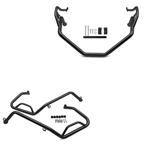 Motorradstoßstange Motorrad-Stoßfänger-Wächter-Crash Stunt Cage Crash Stangenmotorenrahmenschutz für XADV750 X-ADV750 2021-2024 von MHTGD