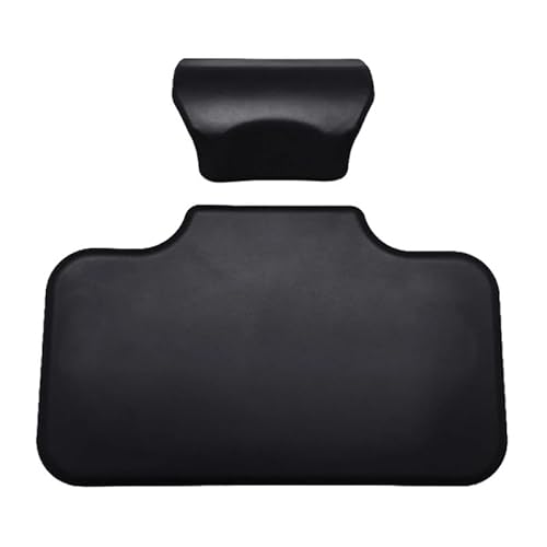 Passenger Backrest Pad Motorrad Beifahrerrückenlehne Rückenpolster Universal Selbst Stoßfest Moto Heckkoffer Box Gepäckkissen Beifahrerrückenpolster von MHTGD