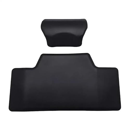 Passenger Backrest Pad Motorrad Beifahrerrückenlehne Rückenpolster Universal Selbststoßfestes Moto-Heckbox-Gepäckkissen Beifahrerrückenpolster von MHTGD