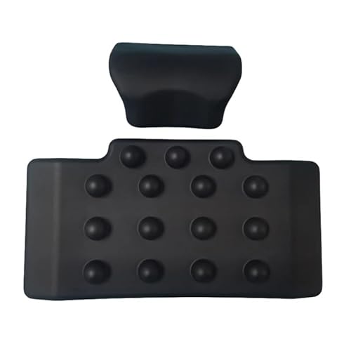 Passenger Backrest Pad Motorrad Fall Rückenlehne Kissen Stamm Aufkleber Passagier Zurück Pad Hinten Sattel Für Motorrad 40GF Beifahrerrückenpolster von MHTGD