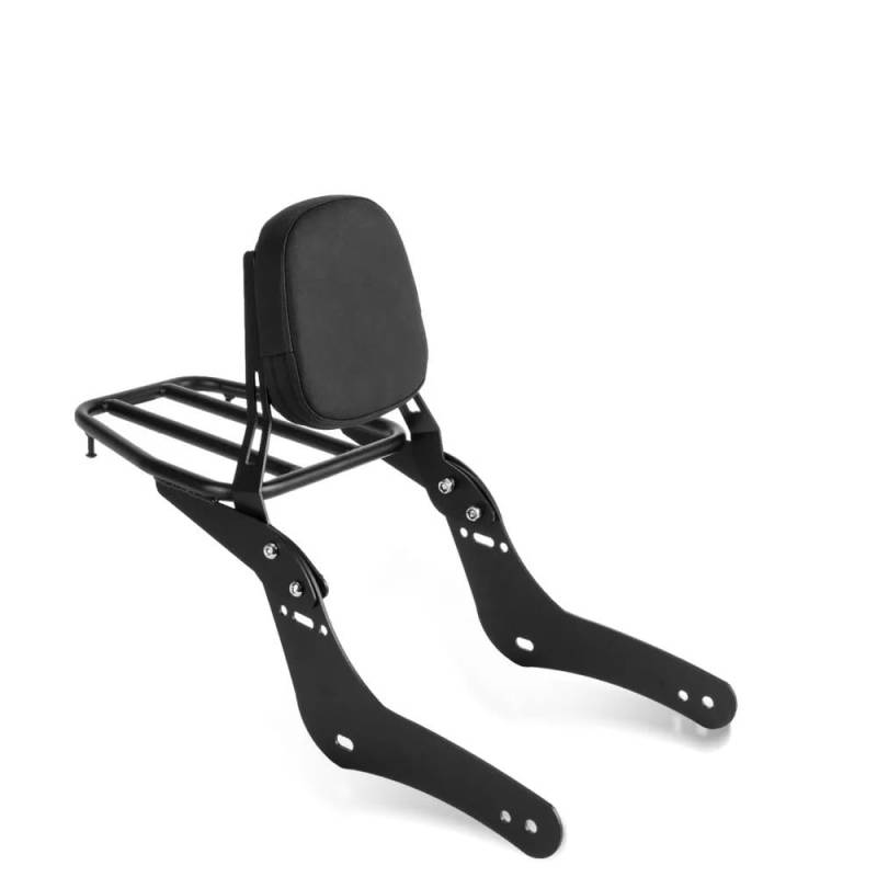 Passenger Backrest Pad Motorradzubehör Abnehmbare Beifahrersitz-Rückenlehne mit Gepäckträger für Rebel CMX1100 2021 2022 2023 Beifahrerrückenpolster von MHTGD