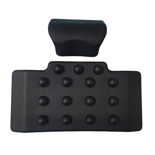Passenger Backrest Pad Universelles Motorrad-Heckkofferkissen, Beifahrer-Rückenlehne, Lazy Back Pad Beifahrerrückenpolster von MHTGD