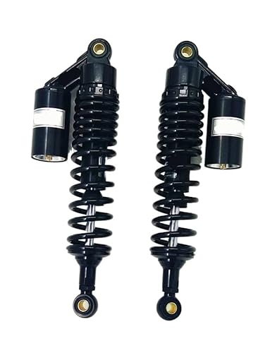 Rear Shock Absorber 340 mm 8 mm Feder-Motorrad-Stoßdämpfer für ZL1000 für für VMAX für V-MAX 1200 R100 R75/5, 2 Stück Rear Shock Absorber 340 mm 8 mm Feder-Motorrad-Stoßdämpfer für ZL1000 für für VMAX für V-MAX 1200 R100 R75/5, 2 Stück von MHTGD