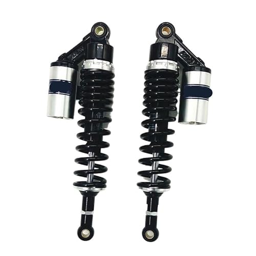 Rear Shock Absorber 340 mm 8 mm Feder-Motorrad-Stoßdämpfer für ZL1000 für für VMAX für V-MAX 1200 R100 R75/5, 2 Stück Rear Shock Absorber 340 mm 8 mm Feder-Motorrad-Stoßdämpfer für ZL1000 für für VMAX für V-MAX 1200 R100 R75/5, 2 Stück von MHTGD