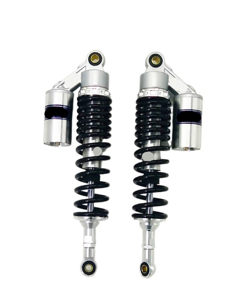 Rear Shock Absorber 340 mm 8 mm Feder-Motorrad-Stoßdämpfer für ZL1000 für für VMAX für V-MAX 1200 R100 R75/5, 2 Stück Rear Shock Absorber 340 mm 8 mm Feder-Motorrad-Stoßdämpfer für ZL1000 für für VMAX für V-MAX 1200 R100 R75/5, 2 Stück von MHTGD