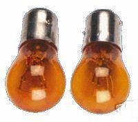 1 Paar Glühlampen orange mit E-Zeichen für Blinker, Leuchtmittel von MHW