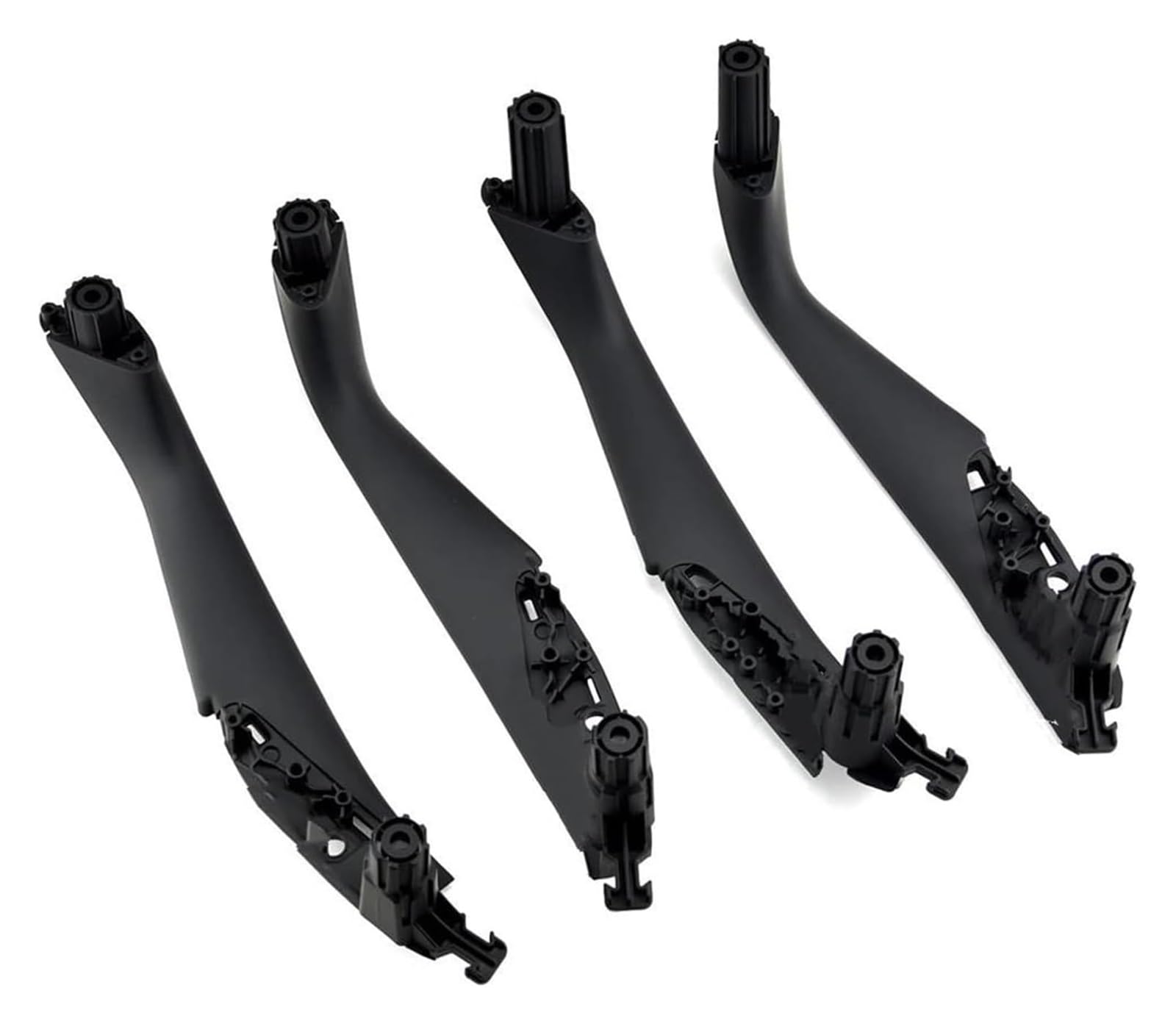 Autoverkleidung Für BM&W Für 5 Serie Für G30 Für G31 Für G38 Für F90 Auto Innentür Kohlefaserverkleidung Fensterschalter Panel Griff(Black Set) von MIAOLISI