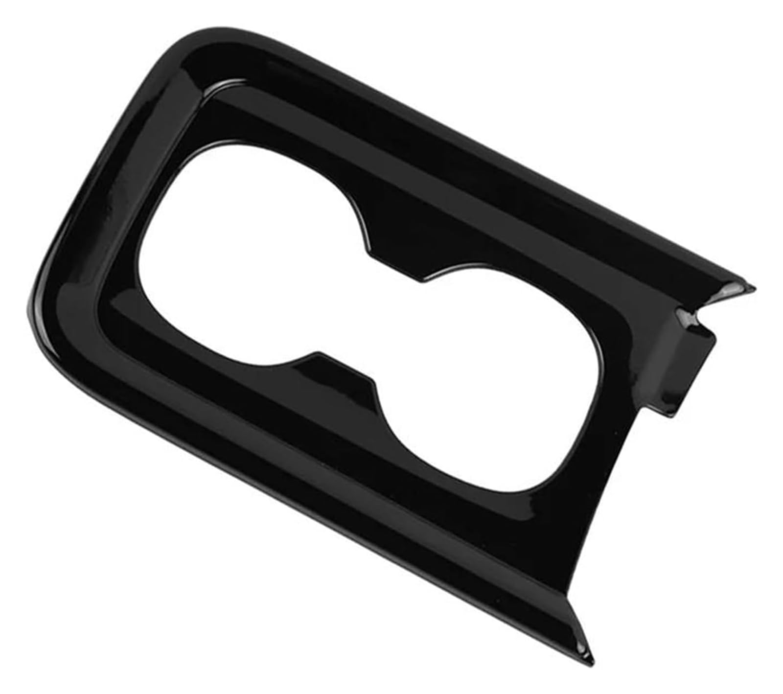 Autoverkleidung Für T&oyota Für Voxy Für Noah 90 Serie 2022 2023 RHD Panel Trimm Auto Frontkonsole Armlehne Wasserbecherhalter Rahmenabdeckung Aufkleber(Bright Black) von MIAOLISI