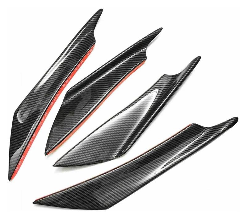 Frontspoiler Für Autos Für M&itsubishi Für Lancer Für EVO 10 2008-2017 Splitter Fin Canard Diffusor Valence Universal Auto Frontstoßstange Spoiler Lip Set von MIAOLISI